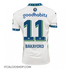 PSV Eindhoven Johan Bakayoko #11 Terza Maglia 2024-25 Manica Corta